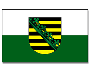 Fahnen Sachsen 30 x 45