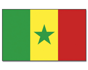 Flags Senegal 30 x 45