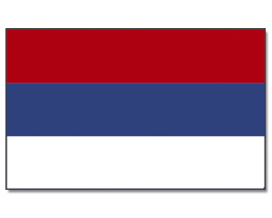 Flags Serbia 30 x 45